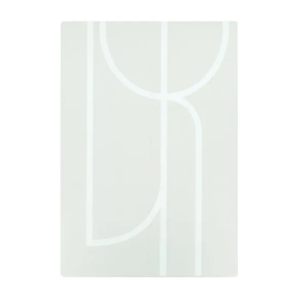 Puck Playmat Lines - Green Sandy