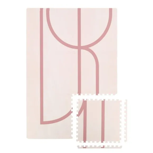 Puck Playmat Lines - Green Sandy