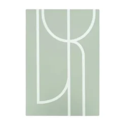 Puck Playmat Lines - Green Sandy