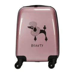 Puck Poodl Kinderkoffer - Rose - 46 cm