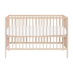 Puck Raw Babybed Beuken Natural 60 x 120 cm