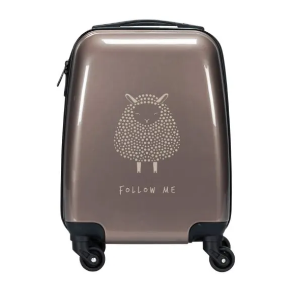 Puck Sheep Kinderkoffer - Taupe - 46 cm