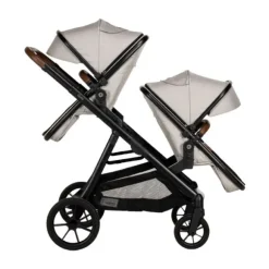 Qute Q-Twin Duowagen - Jeans Clay