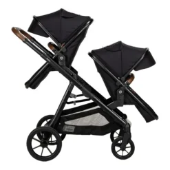 Qute Q-Twin Duowagen - Jeans Clay