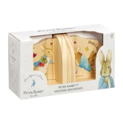 Rainbow Designs Boekensteunen - Pieter Konijn - Hout