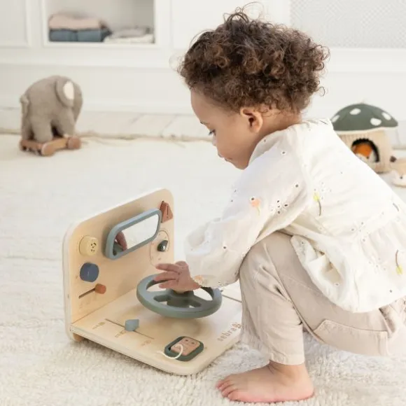 Sebra Houten Speelpaneel - Auto