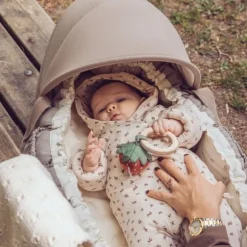 Sebra Kap Voor 3-in-1 Babynest - Dark Olive