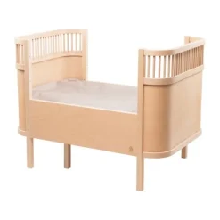 Sebra Meegroeibed Baby & Junior - Wooden Edition