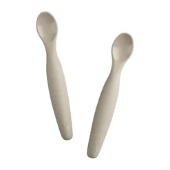 Sebra Silicone Lepel Lang - 2 Stuks - Jetty Beige