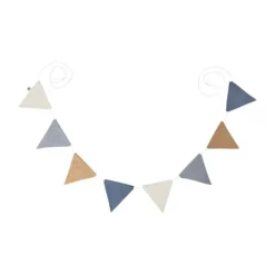 Sebra Stoffen Vlaggenlijn - Forest Lake Blue