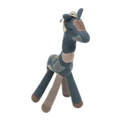 Smallstuff Giraf Activiteitenknuffel Blue / Sandy