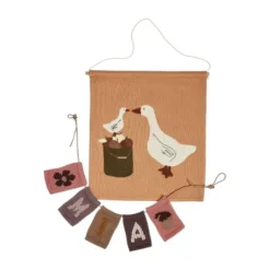 Smallstuff Wanddecoratie - Farmliving Geese - 37x33 cm
