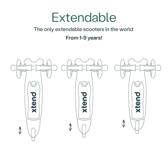 SmarTrike Xtend Mini Ride - Soft Mint