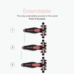 SmarTrike Xtend Scooter Ride-On - Petrol Green