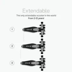 SmarTrike Xtend Scooter Ride-On - Petrol Green