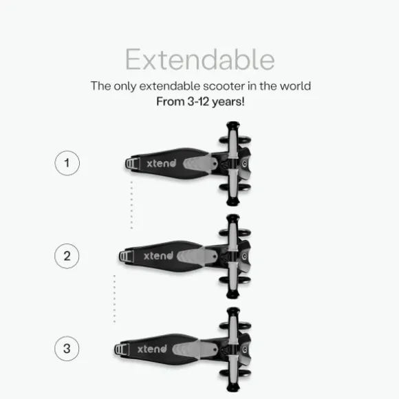 SmarTrike Xtend Scooter Ride-On - Petrol Green