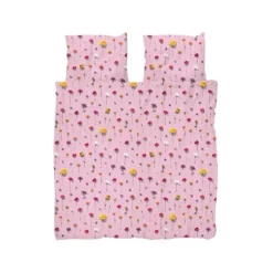Snurk Bloom Dekbedovertrek – 200 x 200/220 cm – Pink