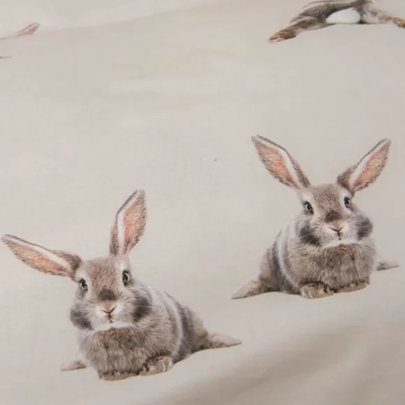 Snurk Bunny Dekbedovertrek – 140 x 200/220 cm – Beige