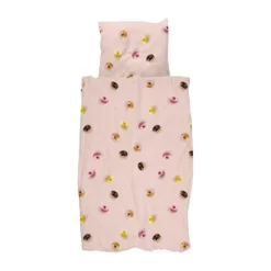 Snurk Dekbedovertrek - Donuts - 140x200/220 cm - Inclusief 1 Kussensloop
