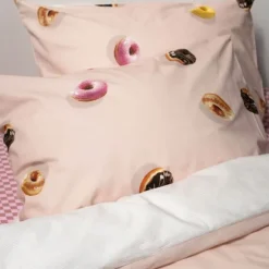 Snurk Dekbedovertrek - Donuts - 140x200/220 cm - Inclusief 1 Kussensloop