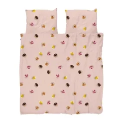 Snurk Dekbedovertrek - Donuts - 140x200/220 cm - Inclusief 1 Kussensloop