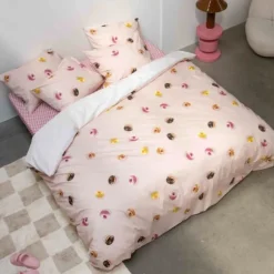 Snurk Dekbedovertrek - Donuts - 140x200/220 cm - Inclusief 1 Kussensloop