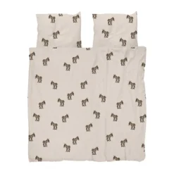 Snurk Dekbedovertrek - Donkeys - 200x200/220 cm - Inclusief 2 Kussenslopen