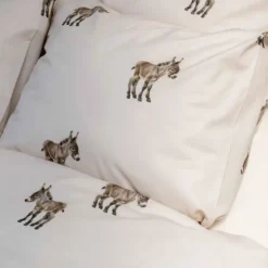 Snurk Dekbedovertrek - Donkeys - 200x200/220 cm - Inclusief 2 Kussenslopen