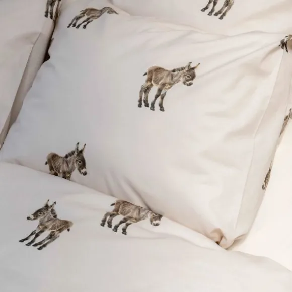 Snurk Dekbedovertrek - Donkeys - 200x200/220 cm - Inclusief 2 Kussenslopen