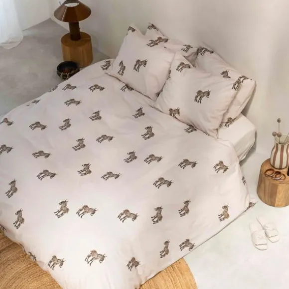 Snurk Dekbedovertrek - Donkeys - 200x200/220 cm - Inclusief 2 Kussenslopen