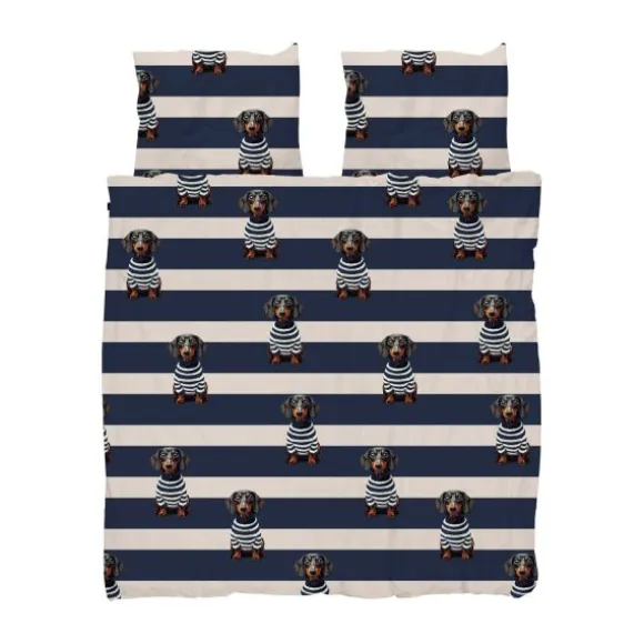 Snurk Dekbedovertrek - Pierre - 140x200/220 cm - Inclusief 2 Kussenslopen