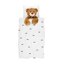 Snurk Teddy Bear Dekbedovertrek 140 x 200/220 cm