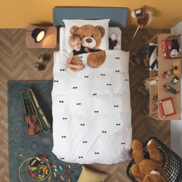 Snurk Teddy Bear Dekbedovertrek 140 x 200/220 cm