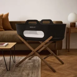 Snuz SnüzBaskit Moses Basket + Stand Set - Dove/Light Grey/Grey