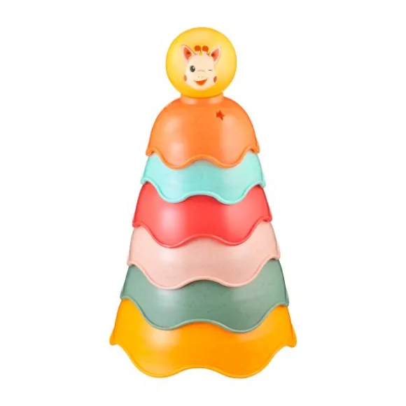 Sophie de Giraf Stapelset - 6 Kommen