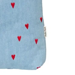 Studio Noos Mom Bag - Denim Hearts
