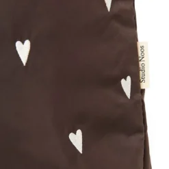 Studio Noos Mom Bag - Puffy - Brown Heart