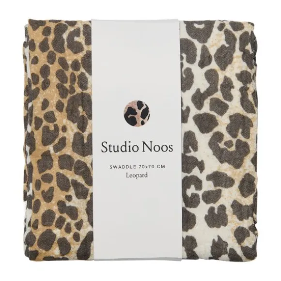 Studio Noos Swaddle - Leopard - 70x70 cm