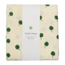 Studio Noos Swaddle - White Clover - 70x70 cm