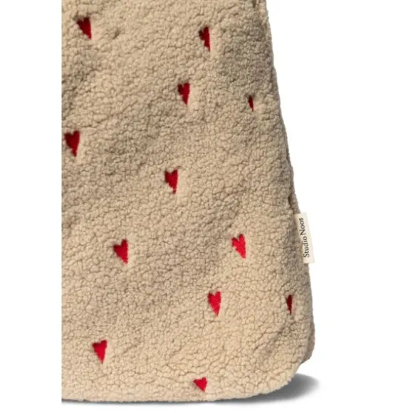 Studio Noos Teddy Hearts Mom Bag - Ecru