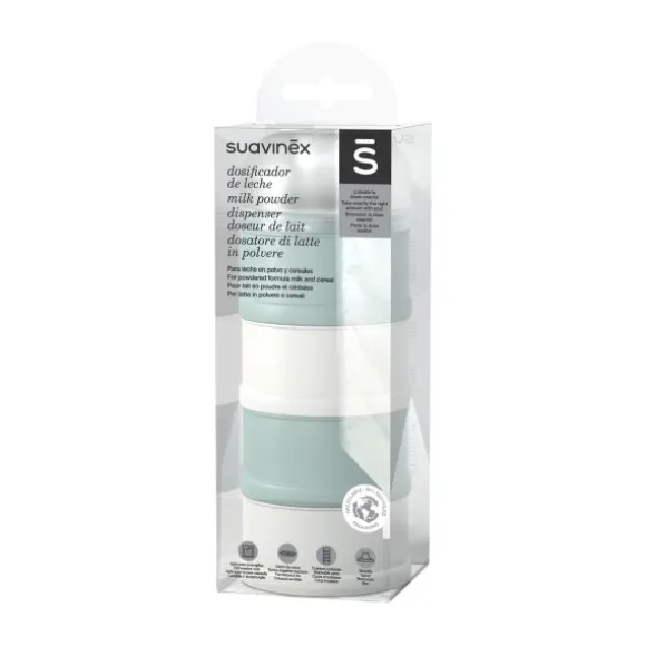 Suavinex Doseerdozen 4 Compartimenten - Groen