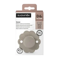 Suavinex Wonder SX Pro Fopspeen Symmetrisch - 0-6Mnd - Silicone - Illusion Blue