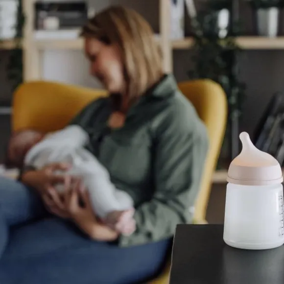 Suavinex Zero Zero Anti-Koliek Fles - Slow Flow - 180ml - Fair