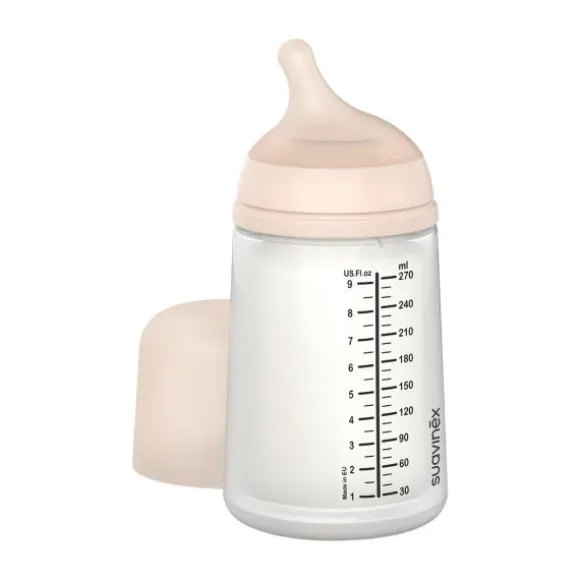 Suavinex Zero Zero Anti-Koliek Fles - Slow Flow - 180ml - Fair