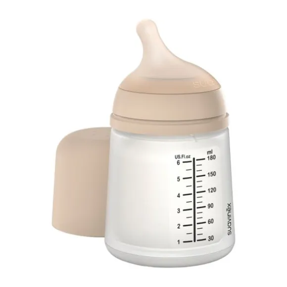 Suavinex Zero Zero Anti-Koliek Fles - Slow Flow - 180ml - Fair