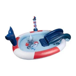 Swim Essentials Whale Adventure Zwembad Red / White