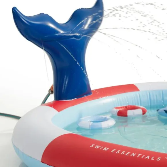 Swim Essentials Whale Adventure Zwembad Red / White