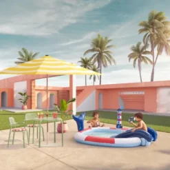 Swim Essentials Whale Adventure Zwembad Red / White