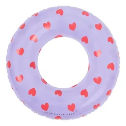 Swim Essentials Zwemring - Lila Heart - Ø55 cm