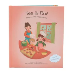 Tes & Raf Kinderboek - Feest in 'Het Poppenhuis'
